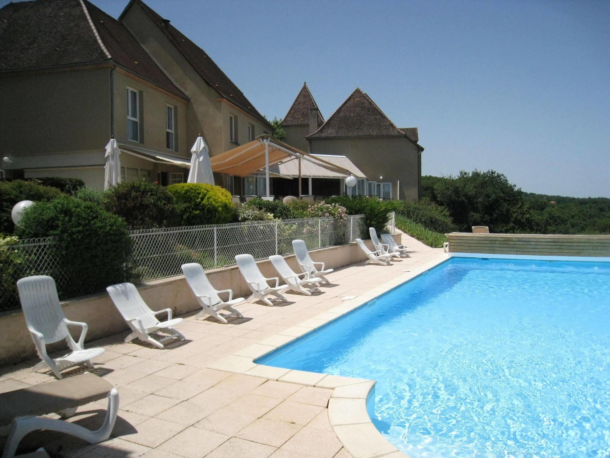 Le Relais De Castelnau Hotel Loubressac ภายนอก รูปภาพ