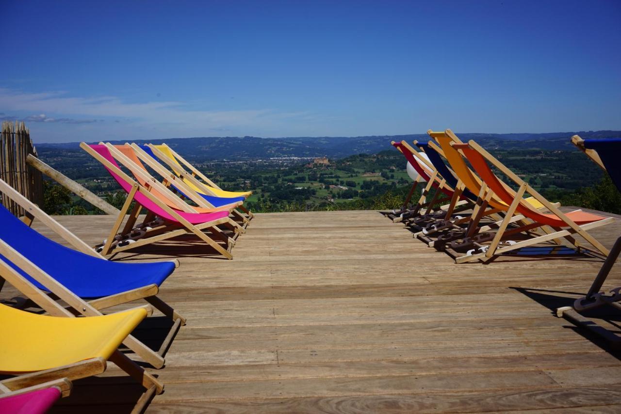 Le Relais De Castelnau Hotel Loubressac ภายนอก รูปภาพ
